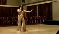 Arabic sexy girl New Belly Dance oops on live tv