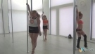 Coreografa de pole dance sensual