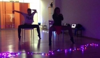 Flirt chair dance v Juicy Berry