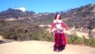 Gypsy bellydance with tambourine