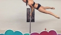 Justine McLucas Pole Dance Training