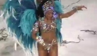 Karnival Rio de Janeiro Carnival parade woman
