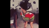 Rihanna - Twerk and Puppy Tail dance in Barbados