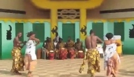 Traditional Ashanti dancers and drummers